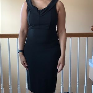 ECI black dress